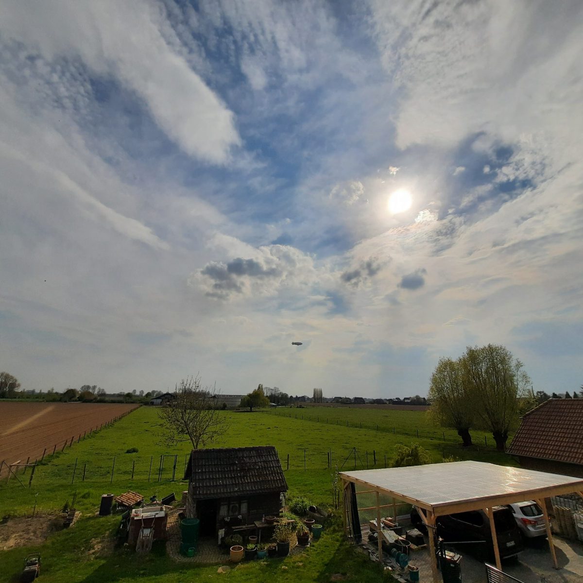 Aussicht vom Balkon (Update folgt)